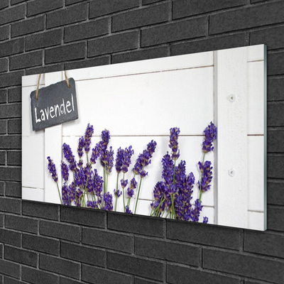Quadro de vidro Flores Planta Natureza