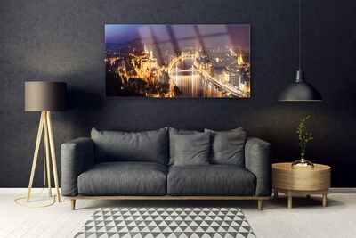 Pintura em vidro Arquitetura da Cidade