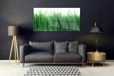 Pintura em vidro Grama Natureza Planta