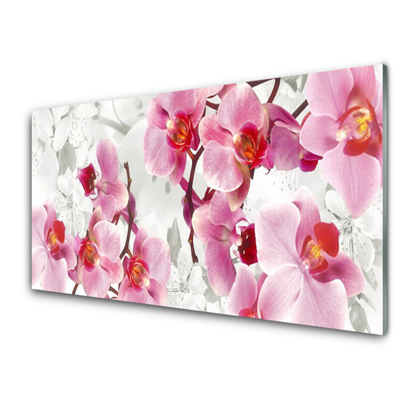 Quadro de vidro Flores Planta Natureza