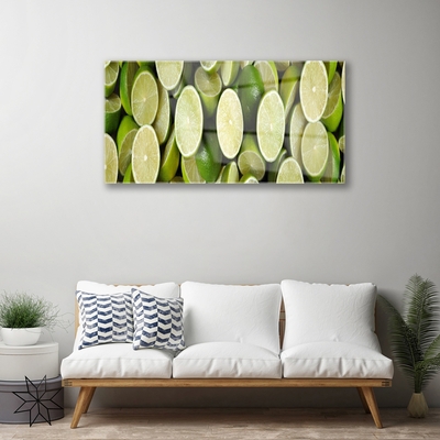 Pintura em vidro Cozinha de comida de limão