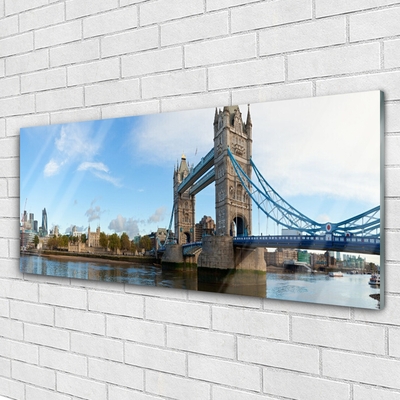Quadro de vidro Arquitetura da Ponte de Londres