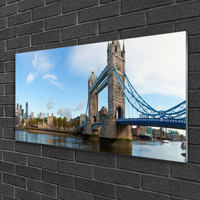 Quadro de vidro Arquitetura da Ponte de Londres