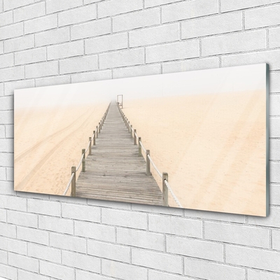 Quadro de vidro Ponte de Arquitetura Piasek