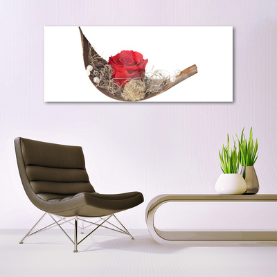 Quadro de vidro Rosa Flor Planta Natureza