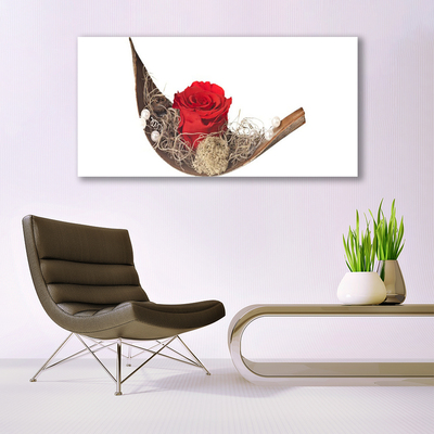 Quadro de vidro Rosa Flor Planta Natureza