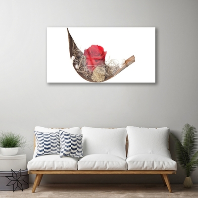 Quadro de vidro Rosa Flor Planta Natureza