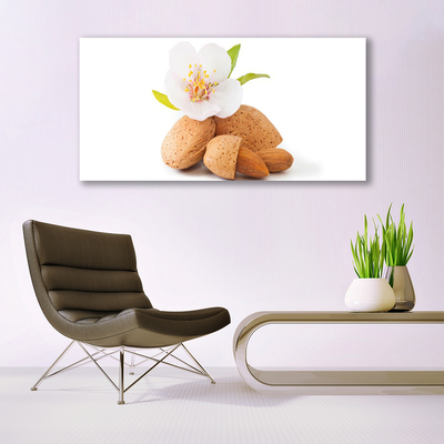 Quadro de vidro Flor Pistache Natureza
