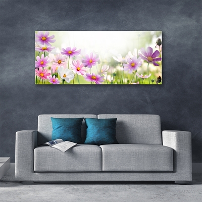 Pintura em vidro Flores Planta Natureza