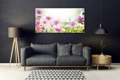 Pintura em vidro Flores Planta Natureza
