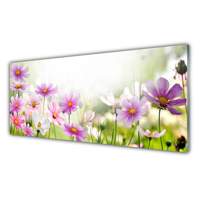 Pintura em vidro Flores Planta Natureza