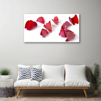 Pintura em vidro Pétalas Planta Natureza