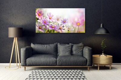 Pintura em vidro Flores Planta Natureza