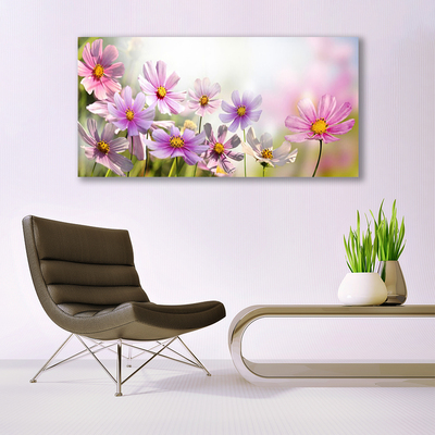 Pintura em vidro Flores Planta Natureza