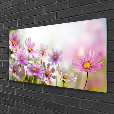 Pintura em vidro Flores Planta Natureza