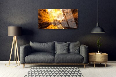 Quadro de vidro Gráficos Abstratos