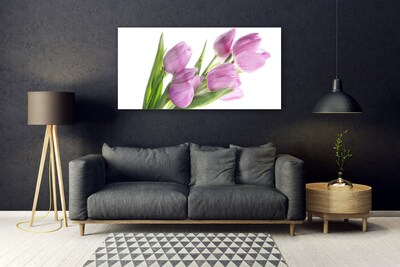 Pintura em vidro Tulipas Flores Planta
