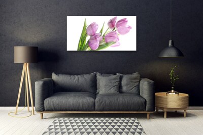 Pintura em vidro Tulipas Flores Planta