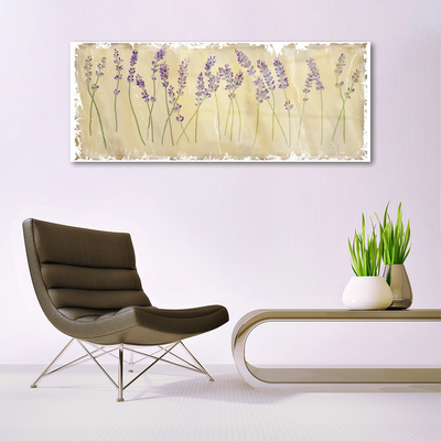 Pintura em vidro Flores Planta Natureza