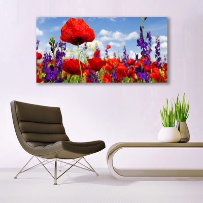 Pintura em vidro Flores Planta Natureza