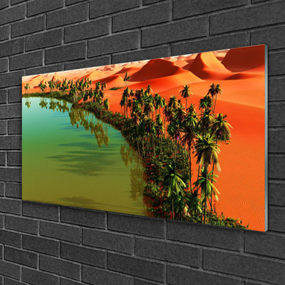 Pintura em vidro Lago Palm Desert
