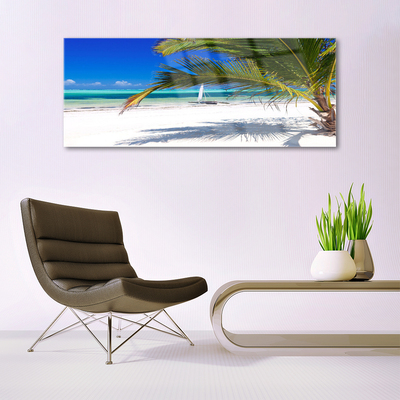 Quadro de vidro Paisagem de Palm Beach