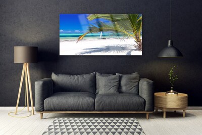Quadro de vidro Paisagem de Palm Beach