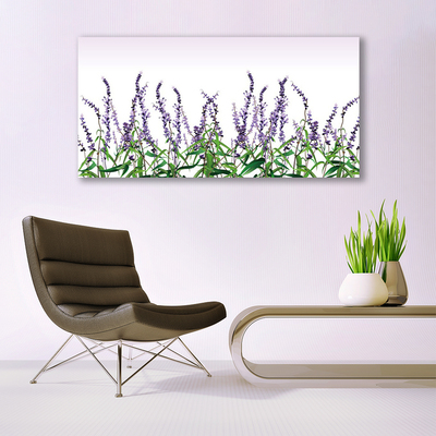 Pintura em vidro Flores Planta Natureza