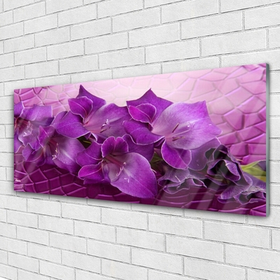 Quadro de vidro Flores Planta Natureza