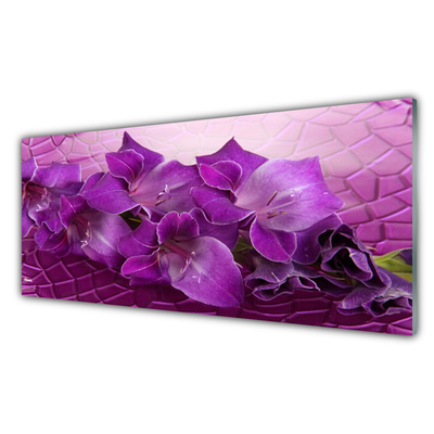 Quadro de vidro Flores Planta Natureza