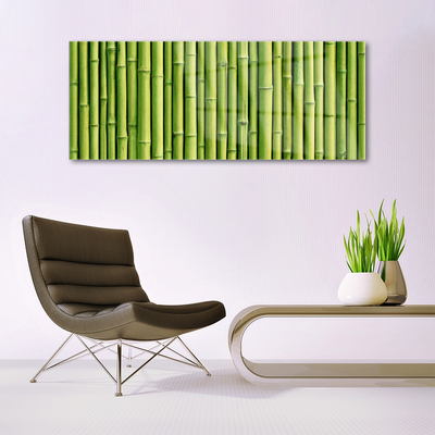 Quadro de vidro Natureza da planta de bambu