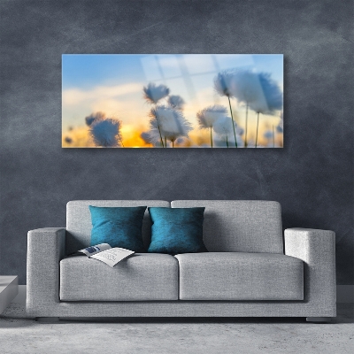 Quadro de vidro Flores Planta Natureza