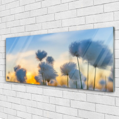 Quadro de vidro Flores Planta Natureza