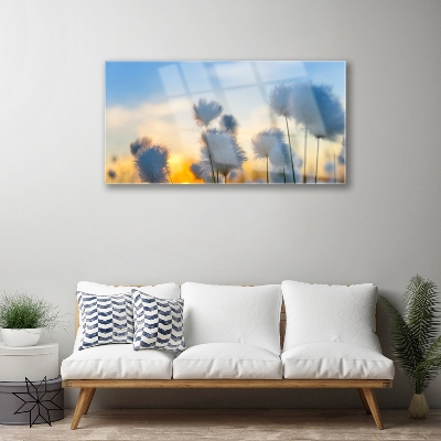 Quadro de vidro Flores Planta Natureza