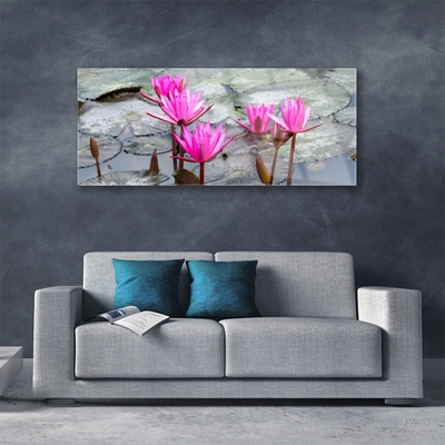 Quadro de vidro Flores Planta Natureza