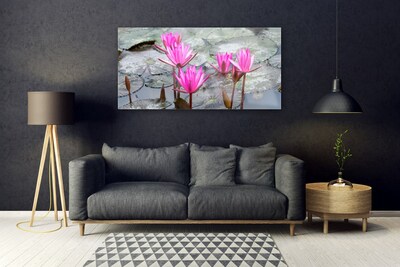 Quadro de vidro Flores Planta Natureza