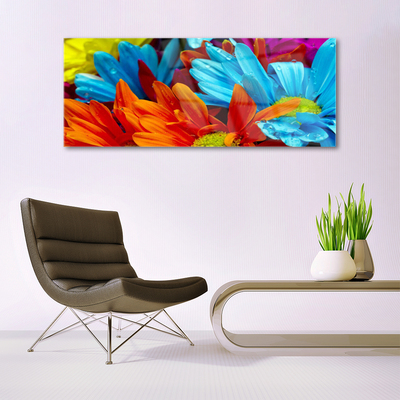 Pintura em vidro Flores Planta Natureza