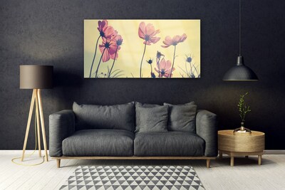 Quadro de vidro Flores Planta Natureza