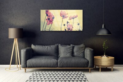 Quadro de vidro Flores Planta Natureza