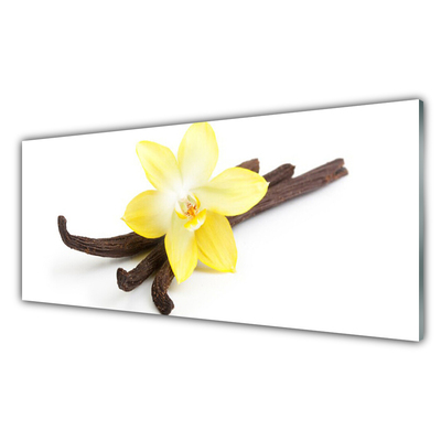 Quadro de vidro Natureza da planta de baunilha