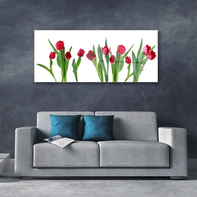 Pintura em vidro Tulipas Flores Planta