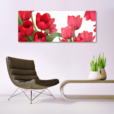 Pintura em vidro Tulipas Flores Planta
