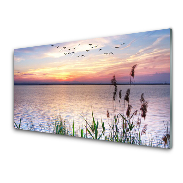 Quadro de vidro Paisagem do céu do mar de Patka