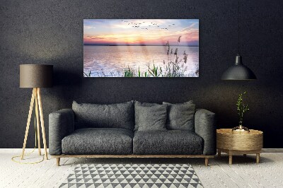 Quadro de vidro Paisagem do céu do mar de Patka