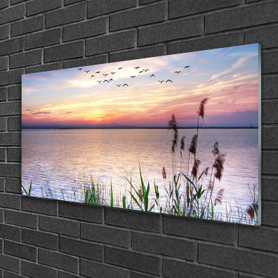 Quadro de vidro Paisagem do céu do mar de Patka