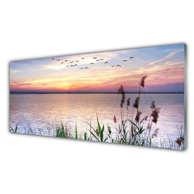 Quadro de vidro Paisagem do céu do mar de Patka