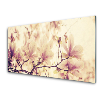 Quadro de vidro Flores Planta Natureza