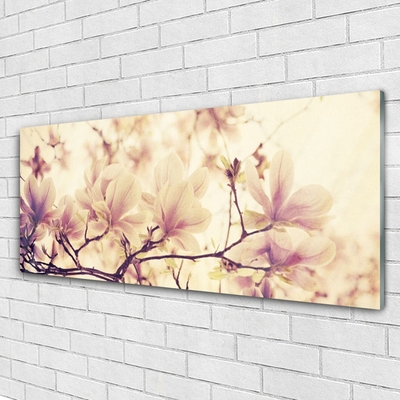 Quadro de vidro Flores Planta Natureza