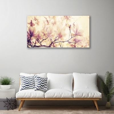Quadro de vidro Flores Planta Natureza