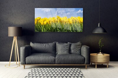 Quadro de vidro Tulipas Flores Planta